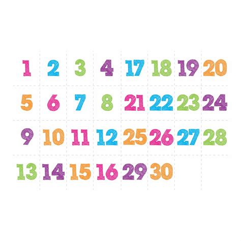 Free Printable 30 Day Countdown Calendar