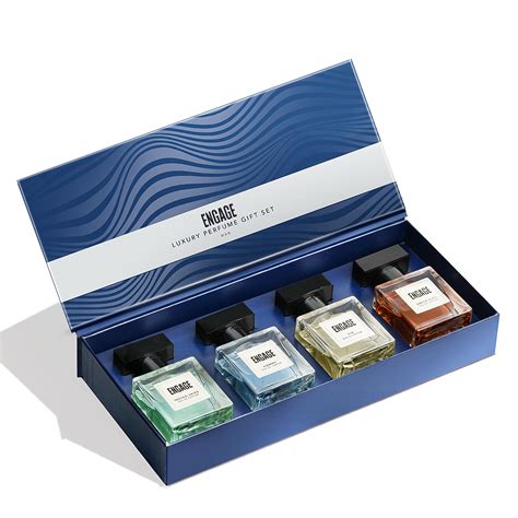 Buy Engage Gift - Assorted Luxury Gift Set for Men, 25mlx4, Pack of 4