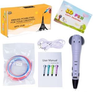 IDUINO Ganesha 3D Pen For Kids/adults/children, 3D-Printing Pen for 3D ...