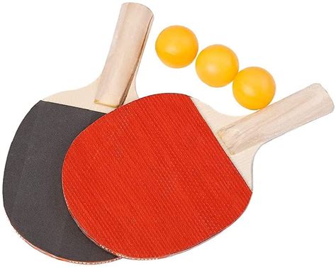 Buy ROXON Table Tennis Set of 2 consisting 2 Table Tennis Bats and 3 ...