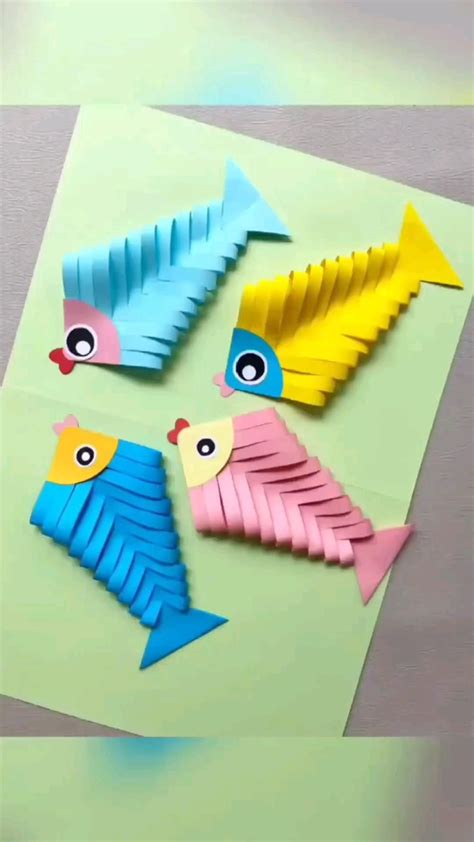 Image result for DIY Paper Fish Craft