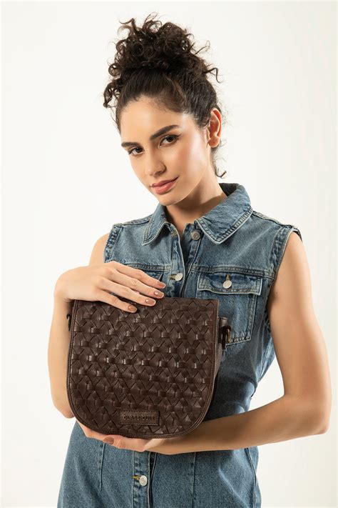 Nantes Cross Weave Crossbody Bag – Classicuir