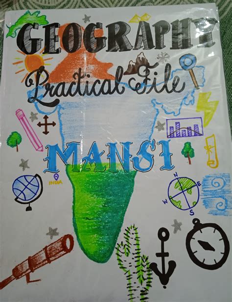 Cover Page for Geography Project 的图像结果