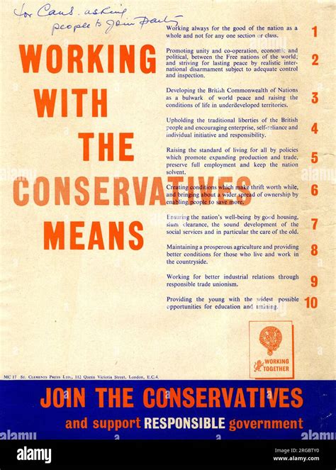 Conservative Party Poster 的图像结果