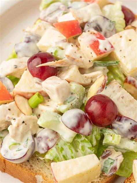 Homemade Chicken Salad (with apple and grapes) – Cookin' with Mima