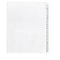 Avery Style Numeric 51-75 Paper Dividers, 25 Tabs, White (01332 ...