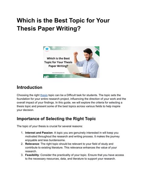 Image result for Topic Paper Example