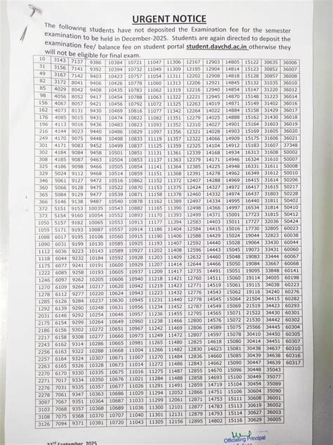 DAV College Students Portal