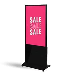 Digital Standee Display Board, 32 Inch LED Floor Standing, for Indoor ...