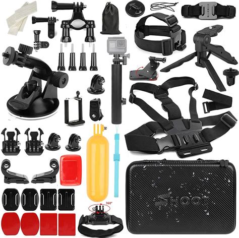 ADOFYS 49 in 1 Action Camera Accessory Kit Bundle Compatible for GoPro ...