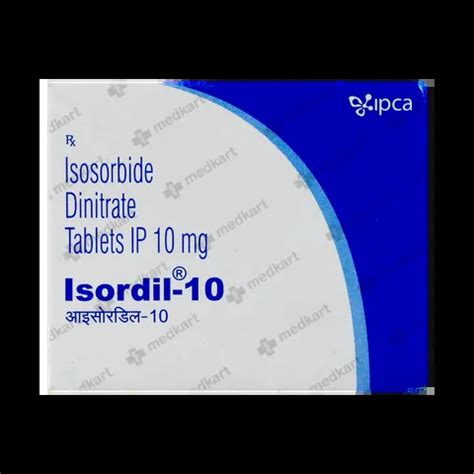 ISORDIL 10MG TABLET 10'S Price, Uses, Side Effects & Substitutes | Medkart