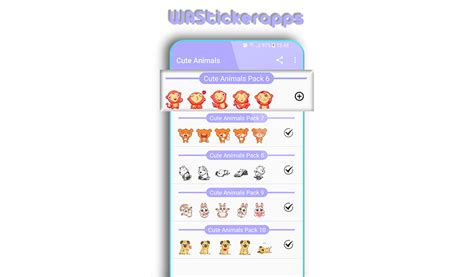 WAStickerApps: Cute Animal Stickers - App on Amazon Appstore