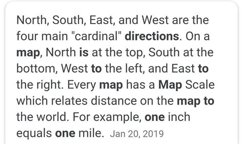 we can easily find other directions on a map if - Brainly.in