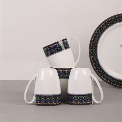 Buy Sapphire Mug Set- 4 Pcs. from Home Centre at just INR 995.0