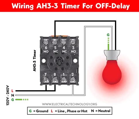 Image result for Delay Timer Connection On Contactors