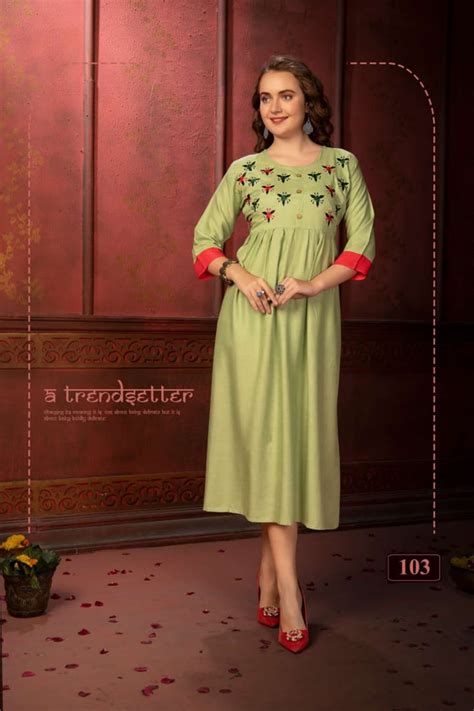 Fashion Talk Presents Panoli Collection Of Rayon Self Embroidered Long ...