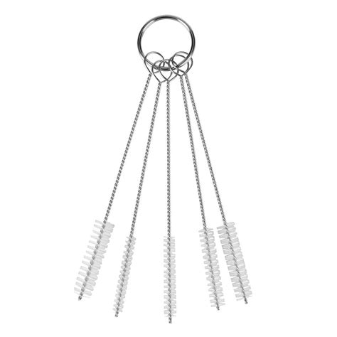 Teapot Cleaning Brush Questionno 5pcs Mini Nylon Pastry Tube Brushes ...