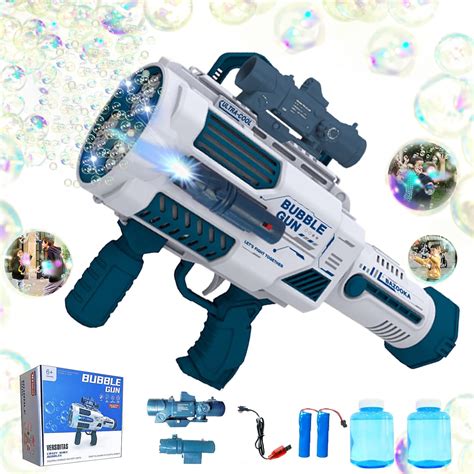 Amazon.com: VERSDITAS Automatic Gatling Bubble Gun,That Produces ...