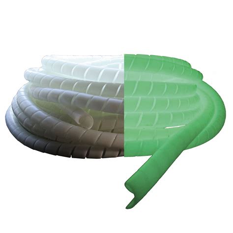 CAPLUGS, 2 15/16 in Dia, 66 ft Lg, NightGlow Spiral Wrap - 61KV27 ...