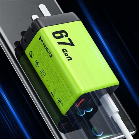 "Chubby" GaN 67w 3-Port Smart Chip Fast Charger – Chubbycable