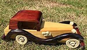 Buy Kunslter Wooden Showpiece Vintage Car for Kids (Size:24x8x7cm ...