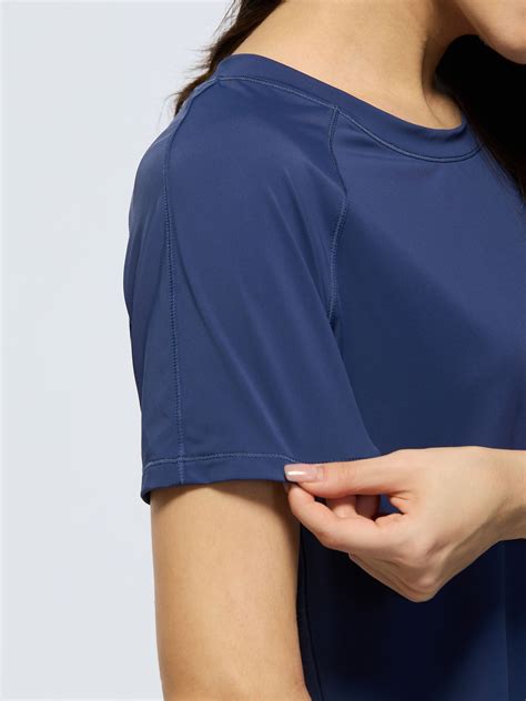 Navy Overlap Tee | Lightweight, Layered & Easy – Cava – CAVA Athleisure ...