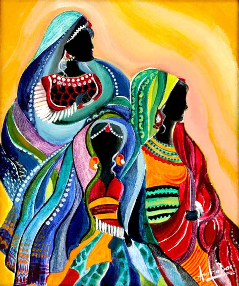 Indian Woman Oil Painting Women Who Defined Modern Indian Art The