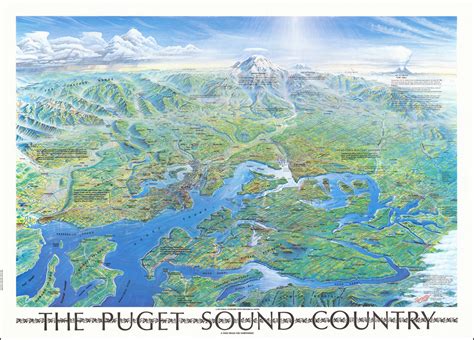 Northern Puget Sound Map The Maps: Puget Sound & The Tribes Of The