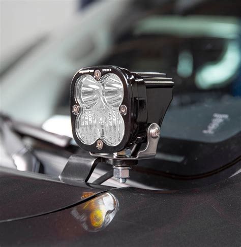 Baja Designs® Squadron Pro Clear LED Ditch Lights & Hood Brackets Kit (10-22 4Runner)