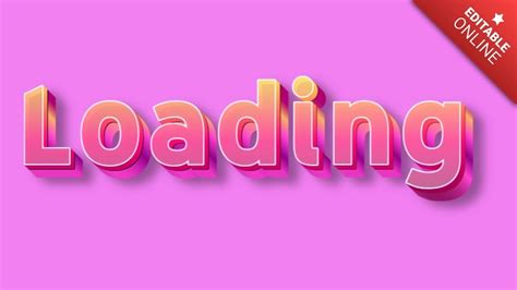 Loading Text 的图像结果