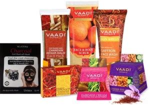 VAADI HERBALS Chandan Kesar Haldi Face Pack, Face and Body Scrub ...