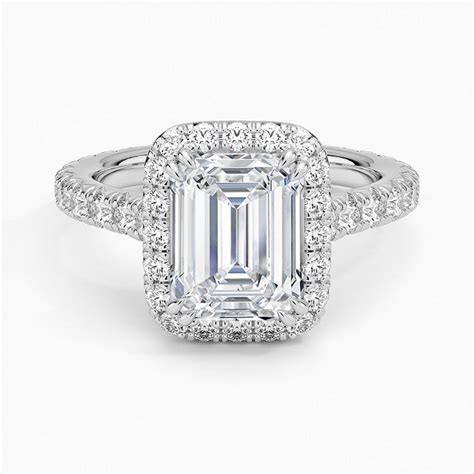 Dash JEWEL Emerald Cut 2 Ct Lab Created Diamond Wedding Anniversary ...