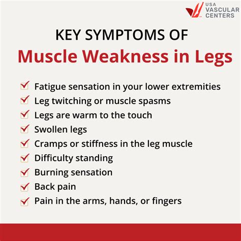 Causes Of Weakness Of Legs