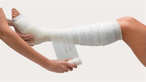 Image result for Applying a Compression Bandage
