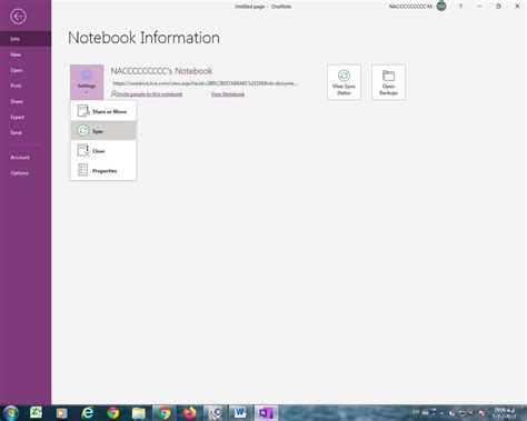 How to Share a Notebook in OneNote 的图像结果