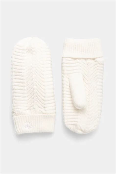 United Colors of Benetton rękawiczki kolor biały 61LSDG00A | Answear.com