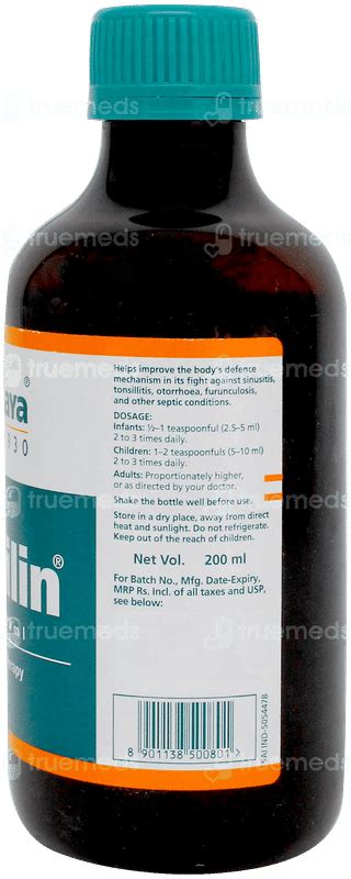 Himalaya Septilin Syrup: Uses, Side Effects, Price & Substitutes