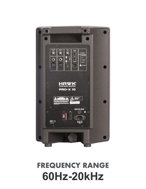 Hawk Pro X-10″ Inch 200 Watts Powered Loud Speaker – Hawk