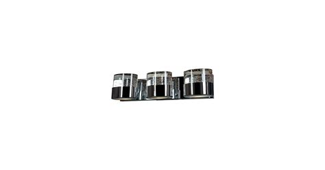 Access Lighting 23927-CH/CLR Solid Crystal 3 Light Bubbles Vanity ...