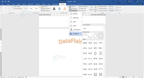 How to Curve Text in Word 2013 的图像结果