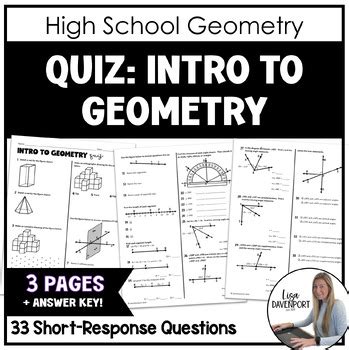 Image result for Geometry Quiz