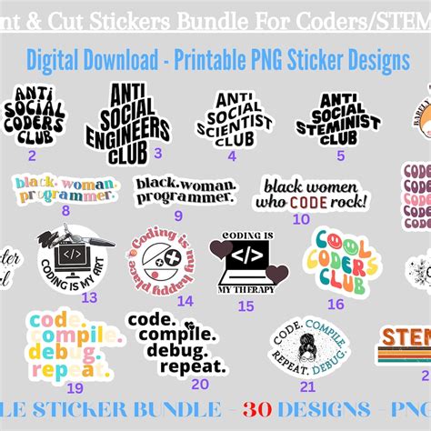 Computer Developer Stickers 的图像结果