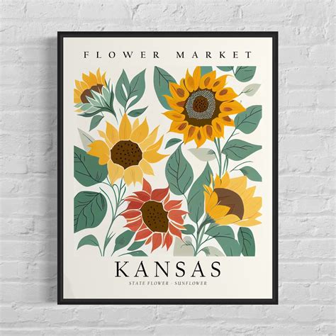 State Of Kansas Flower