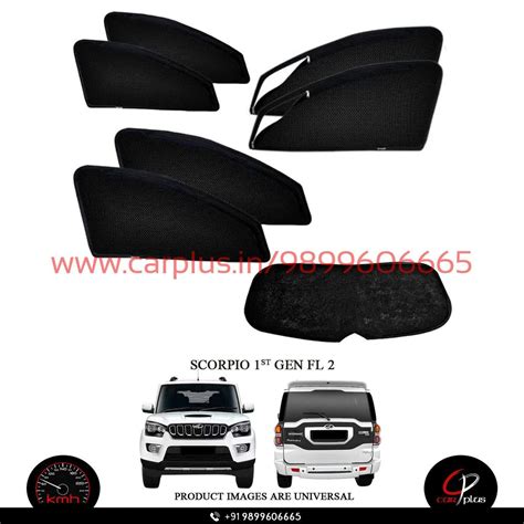 KMH Zipper Curtains For Mahindra Scorpio – CARPLUS