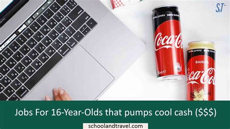 Jobs For 16-Year-Olds that pumps cool cash ($$$)
