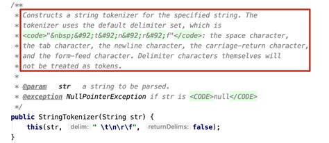 StringTokenizer 的图像结果