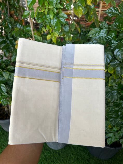 20% DISCOUNT ! KaithariKada 100% Cotton OFF WHITE (Unbleached) Double ...