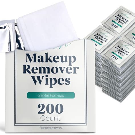 Amazon.com: 200 Count Makeup Remover Wipes, Individually Wrapped Makeup ...