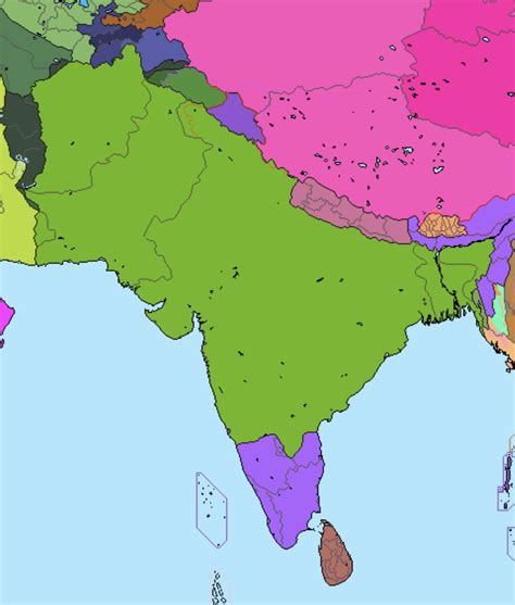 Mughal Map The Mughal Empire In 18th Century India | Kanopy