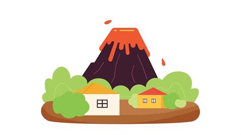 Image result for Animation of Exploding Volcano